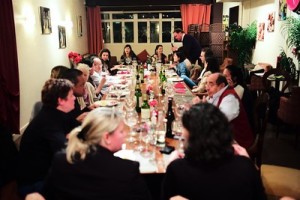 20120218 Winter Dinner - Full Table